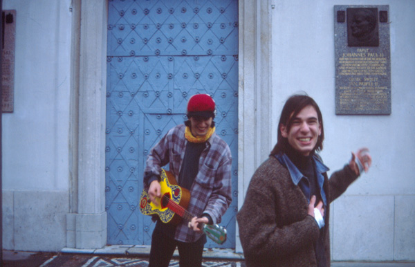 Foto Christoph und Lollo am Kahlenberg