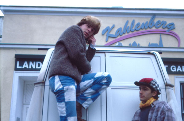 Foto Christoph und Lollo am Kahlenberg